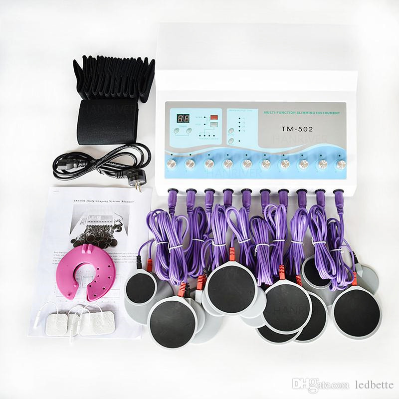 

TM-502 Physiotherapy Weight Loss Machines Electrical Muscle Stimulation Machines Electro Fat Losing Device Body Fitness Slimming Machine