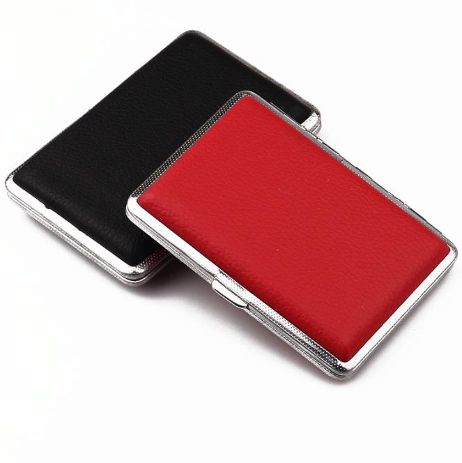 

Twenty rectangular leather cigarette boxes with exquisite cigarette protection boxes