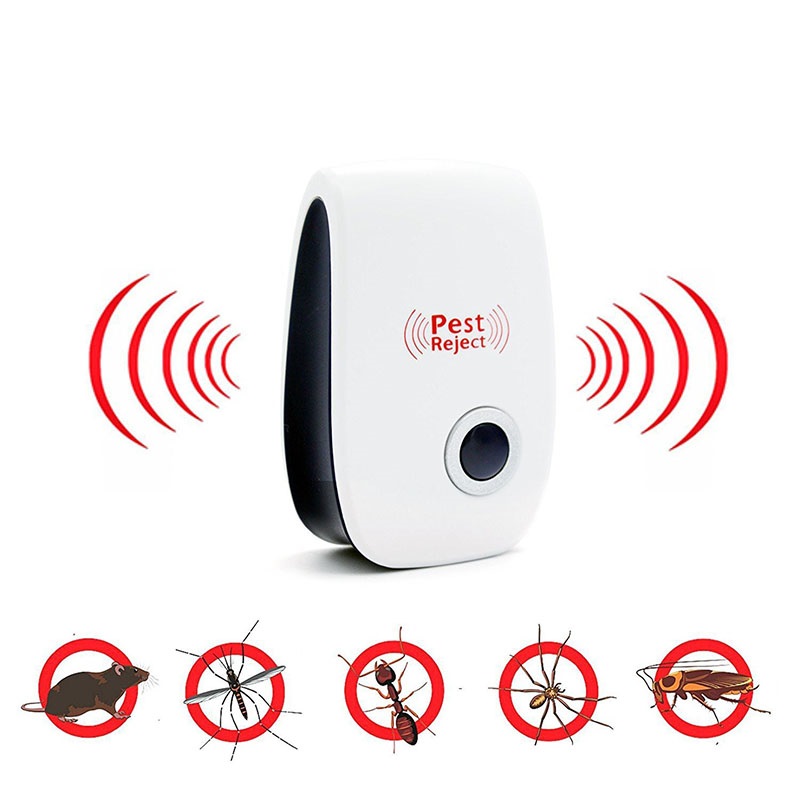 

gadget Electronic Ultrasonic Healthy Rechargeble Anti Mosquito Insect Pest Reject Mouse Repellent Repeller Practical Home