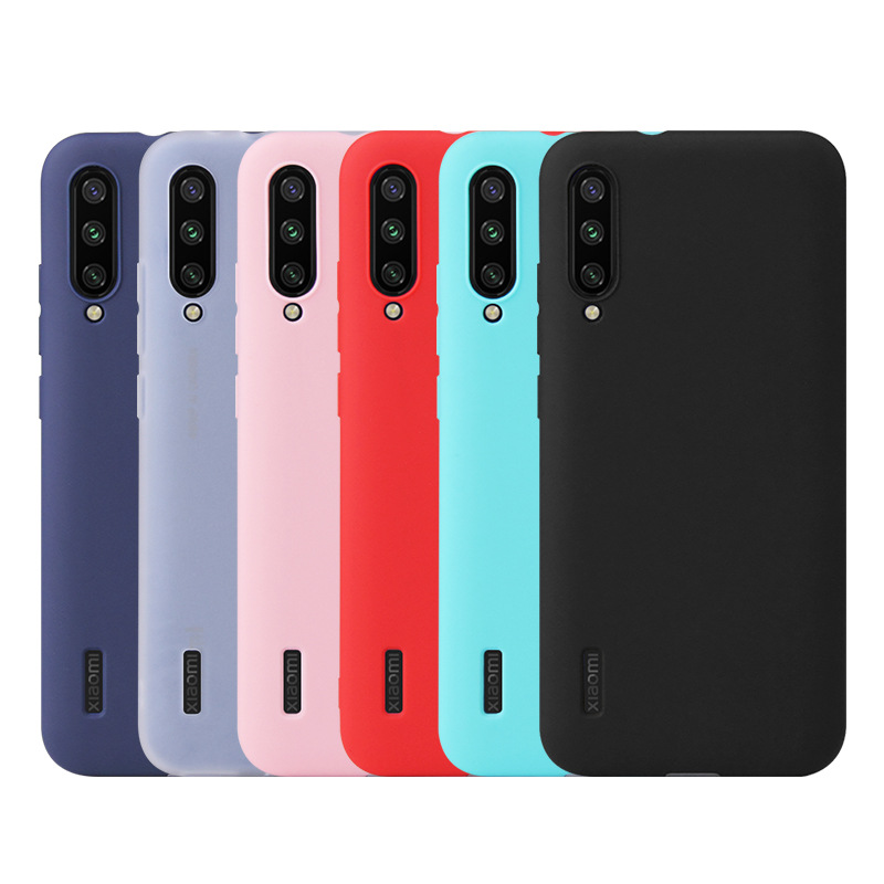 

Candy Color Slim Matte Frosted Soft TPU Rubber Shockproof Cover Case For Xiaomi Mi Note 10 Pro 9 SE 9T 8 Explorer Lite Mix Max 3 A2 Play CC9, White