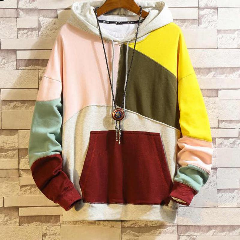 XQS Mens Winter Hoodies Relaxed Fit Fleece Hipster Pullover Sweatshirts