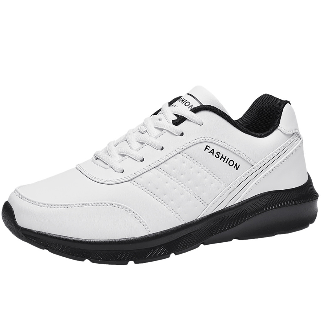 

SAGACE Shoes Haragufeng Korean Trend Round Falt With Casual Sports Shoes Bandage Men's Sneakers Running Shoes Summer 2020 X1226, Burgundy