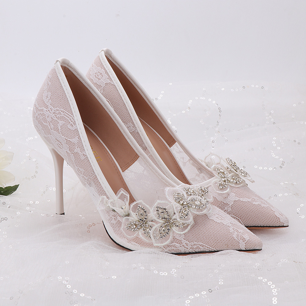 floral evening shoes