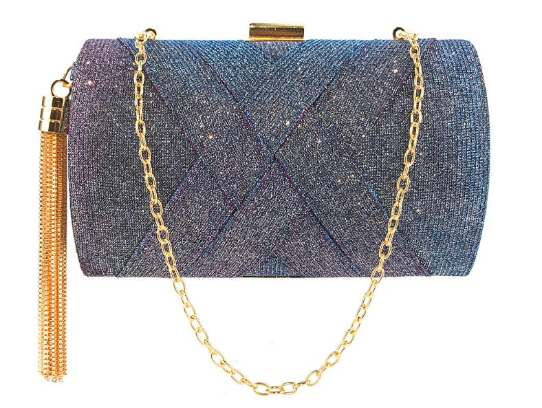 

2020 New Fashion Ladies Hand Holding Evening Bag Color Changing Satin Tassel Banquet Bag Best Selling, Custom