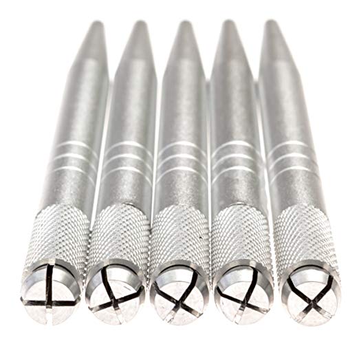 

Sandblasting Process made Silver tebori microblading pen for micro blade eyebrow