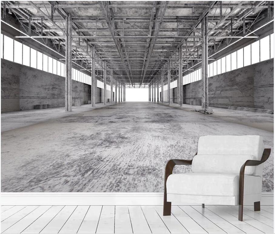 

WDBH 3d photo wallpaper custom mural Factory industrial style cement texture background Home decor living Room wallpaper for walls 3 d, Non-woven