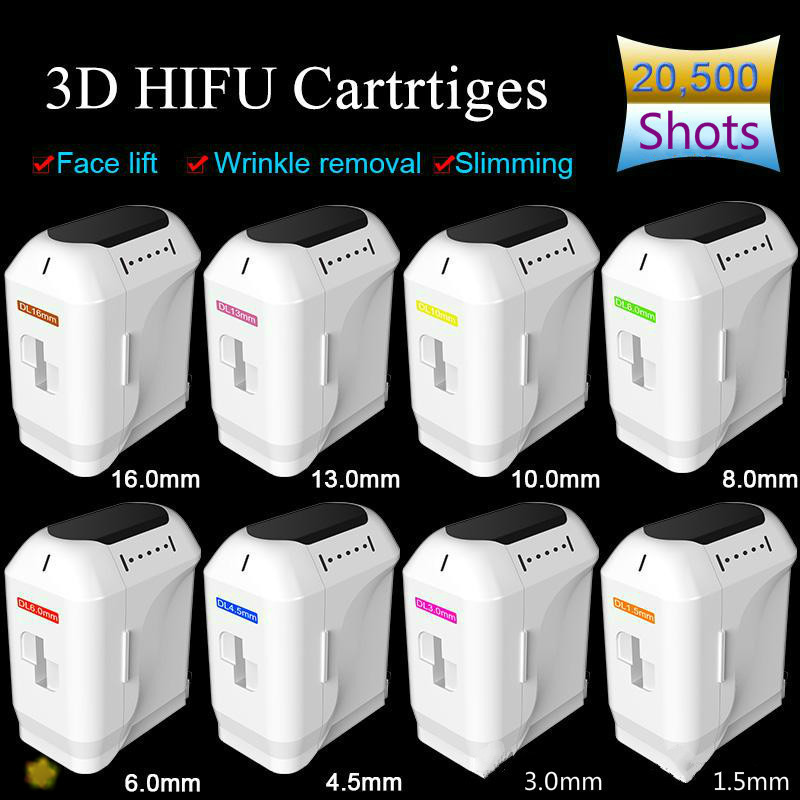 

Accessories & Parts 3D Hifu Subsidiary Supplies 10000 Shots Hifu Cartridge Face Lifting Body Shape Wrinkle Removal Once Press 11 Lines Each Cartridges