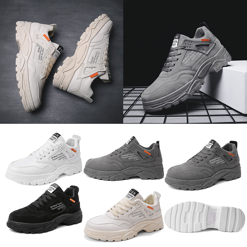 

2020 sports women outdoor shoes triple white black grey villus comfortable trainers designer sneakers size 35-40, A1