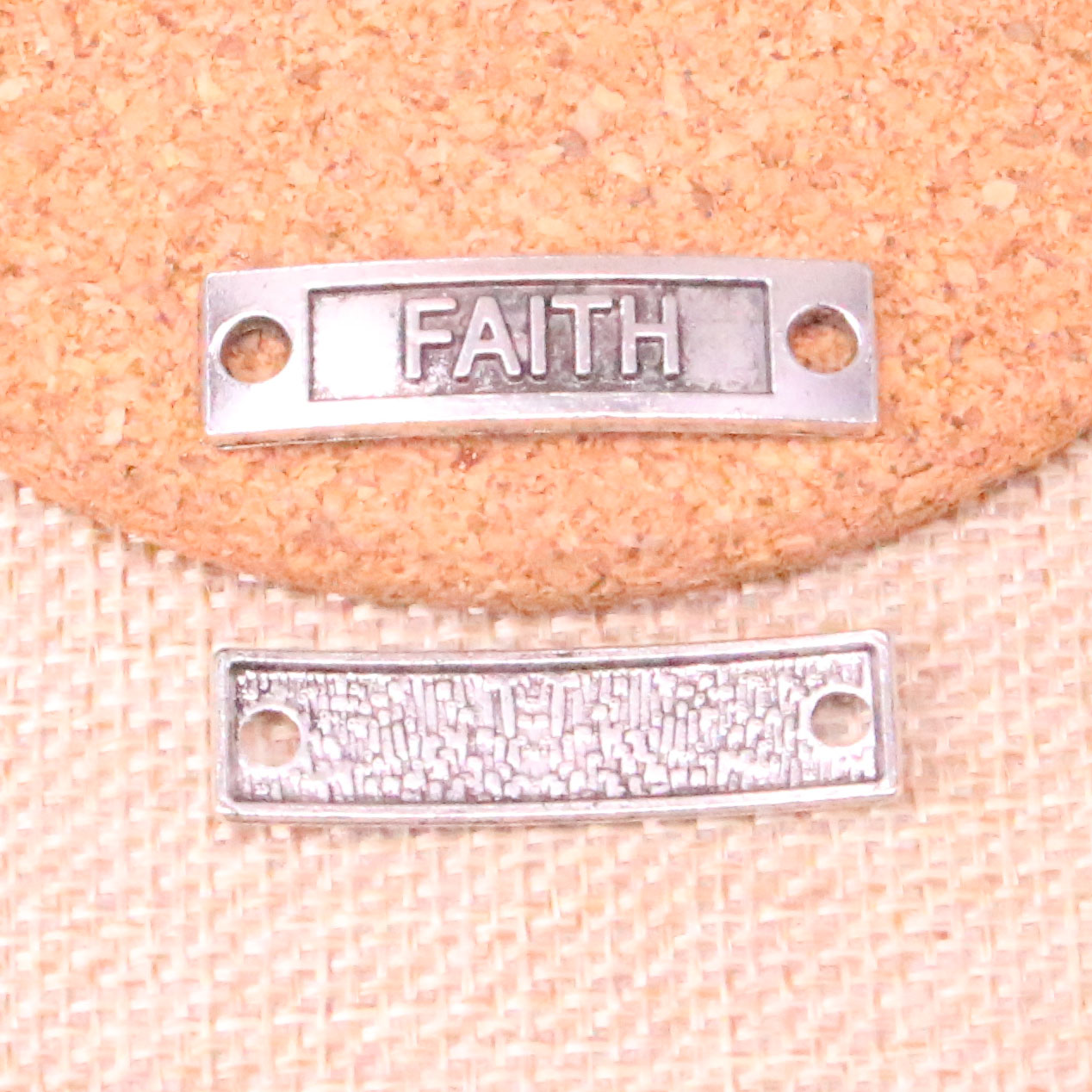

43pcs Charms faith connector 35mm Antique Making pendant fit,Vintage Tibetan Silver,DIY Handmade Jewelry, Bronze;silver