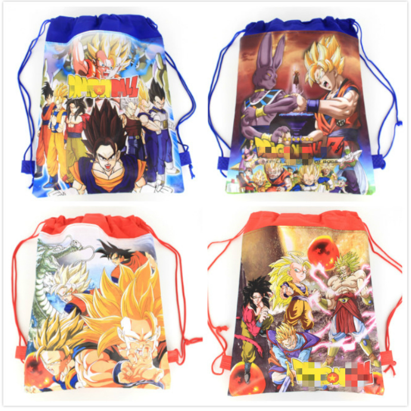 20 unids 34 * 27 cm Dragon Ball Tema no tejido Telas Mochila con cordón, niño regalo de la bolsa de regalo de cumpleaños de los niños bolsa de la compra J190723 20 unids 34 * 27 cm Dragon Ball Tema no tejido Telas Mochila con cordón, niño regalo de la bolsa de regalo de cumpleaños de los niños bolsa de la compra J190723