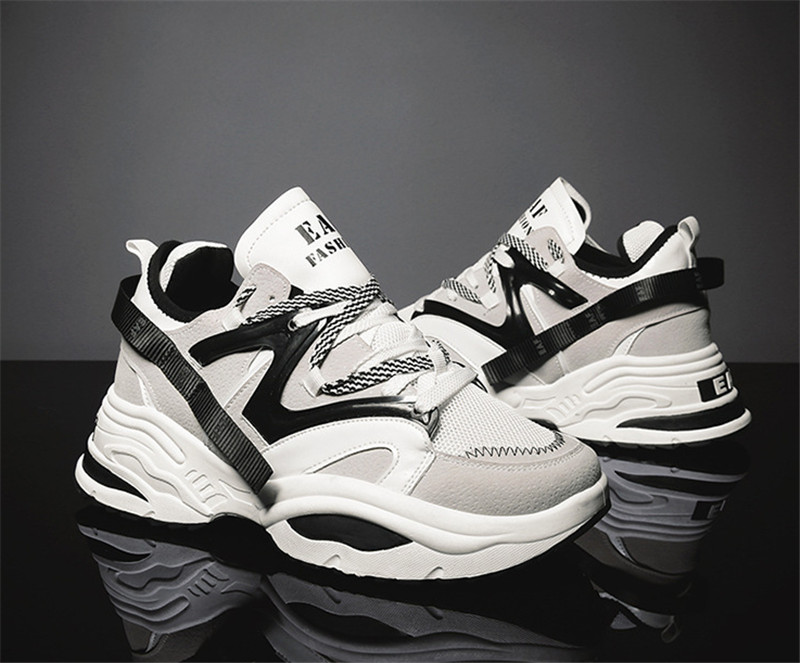 

wholesale triple s mens shoes clunky sneakethicksoled korean breathable casual sports fashion student running shoes