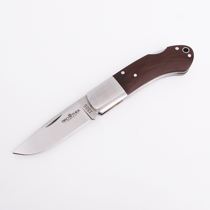 

BROTHER 1505 caryfish 60HRC pocket knife VG10 carbon fiber folding knives Tactical back lock folder EDC Tool Collection High Quality