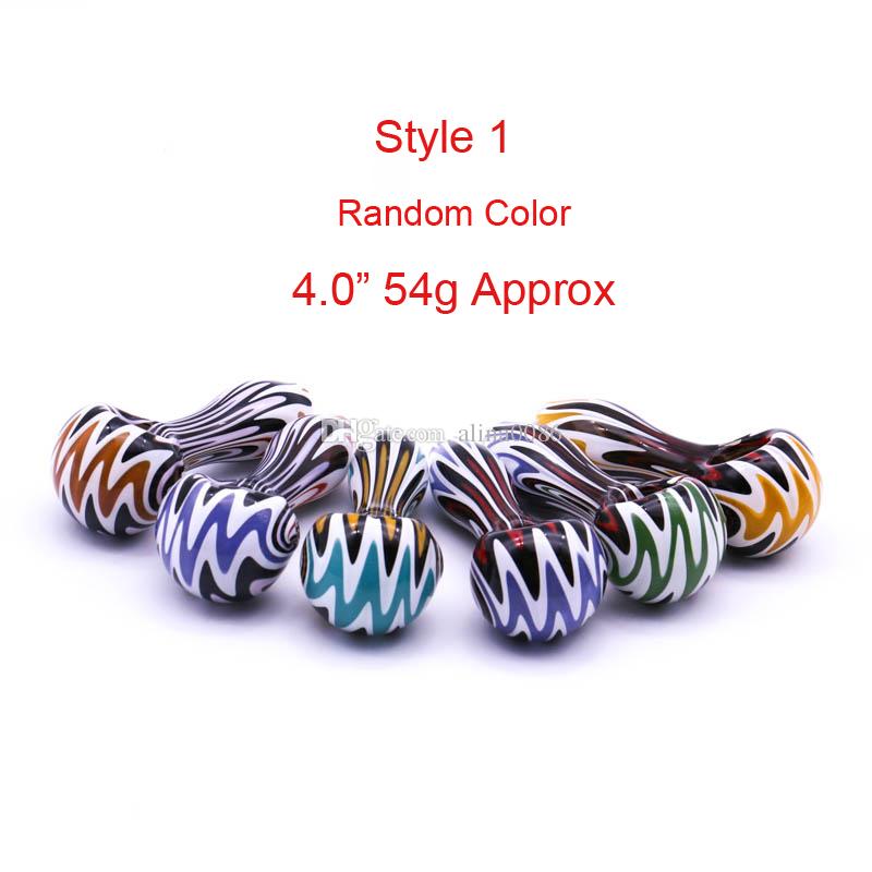 

Spoo glass pipe for smoking hand made pipes Colors May vary 3.5" from Radiant Factory