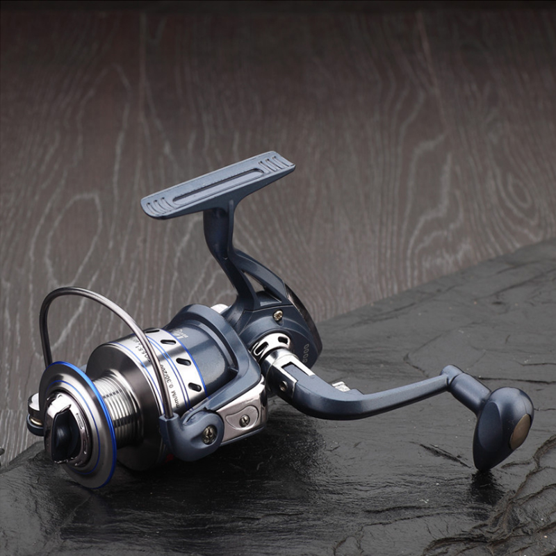 

New Spinning Reel Lightweight Smooth Fishing Reel 12+1BB Aluminum Left/Right Metal Handle Non-gap 5.5:1