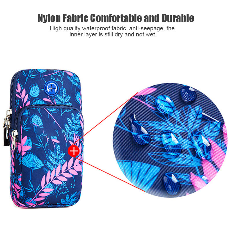 

Outdoor Fitness Wrist Arm Bag Mobile Phone Holder Pouch for Running H7JP, 02