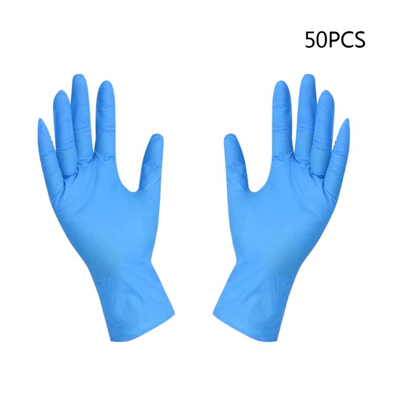

50Pcs Disposable Gloves Latex Universal Gloves For Kitchen/Dishwashing//Work/Rubber/Garden Cleaning Disposable
