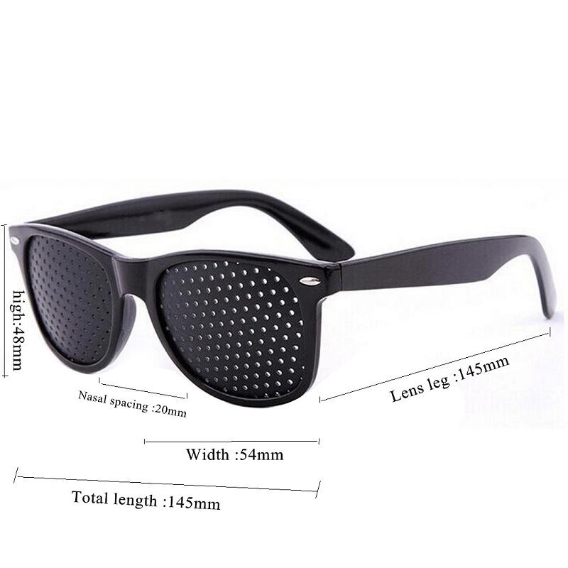 Cycling Eyewear Pin Hole Sunglass Eye Training Glass Pinhole Glasses