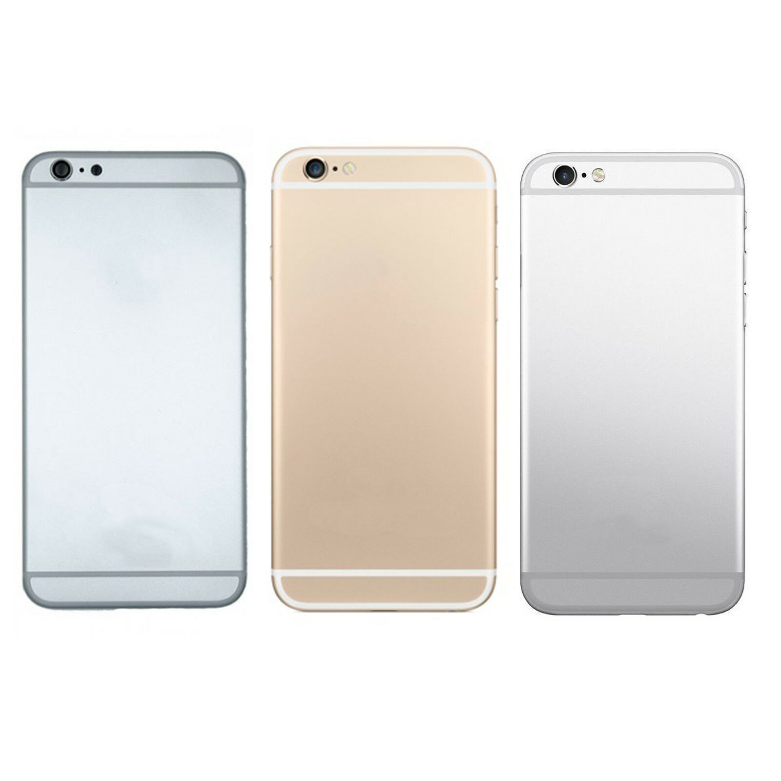 

OEM 20 pcs Replacement Battery Rear Back housing cover Metal chasis for iPhone 6G with Part with LOGO free DHL