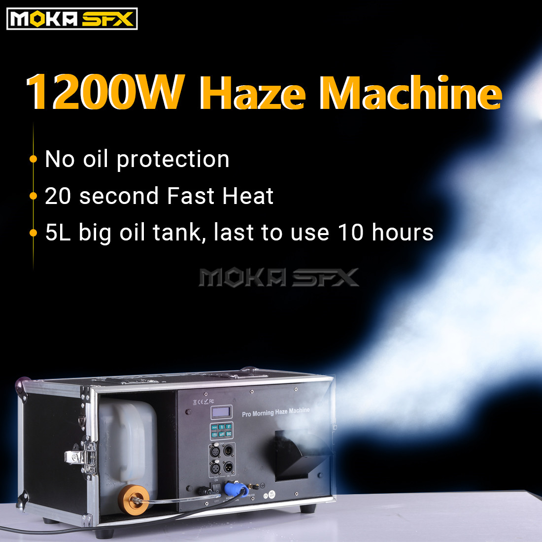 

hot sale professional fog machine dim effect smoke fog maker equipment fast warm-up DMX remote control haze fog machine