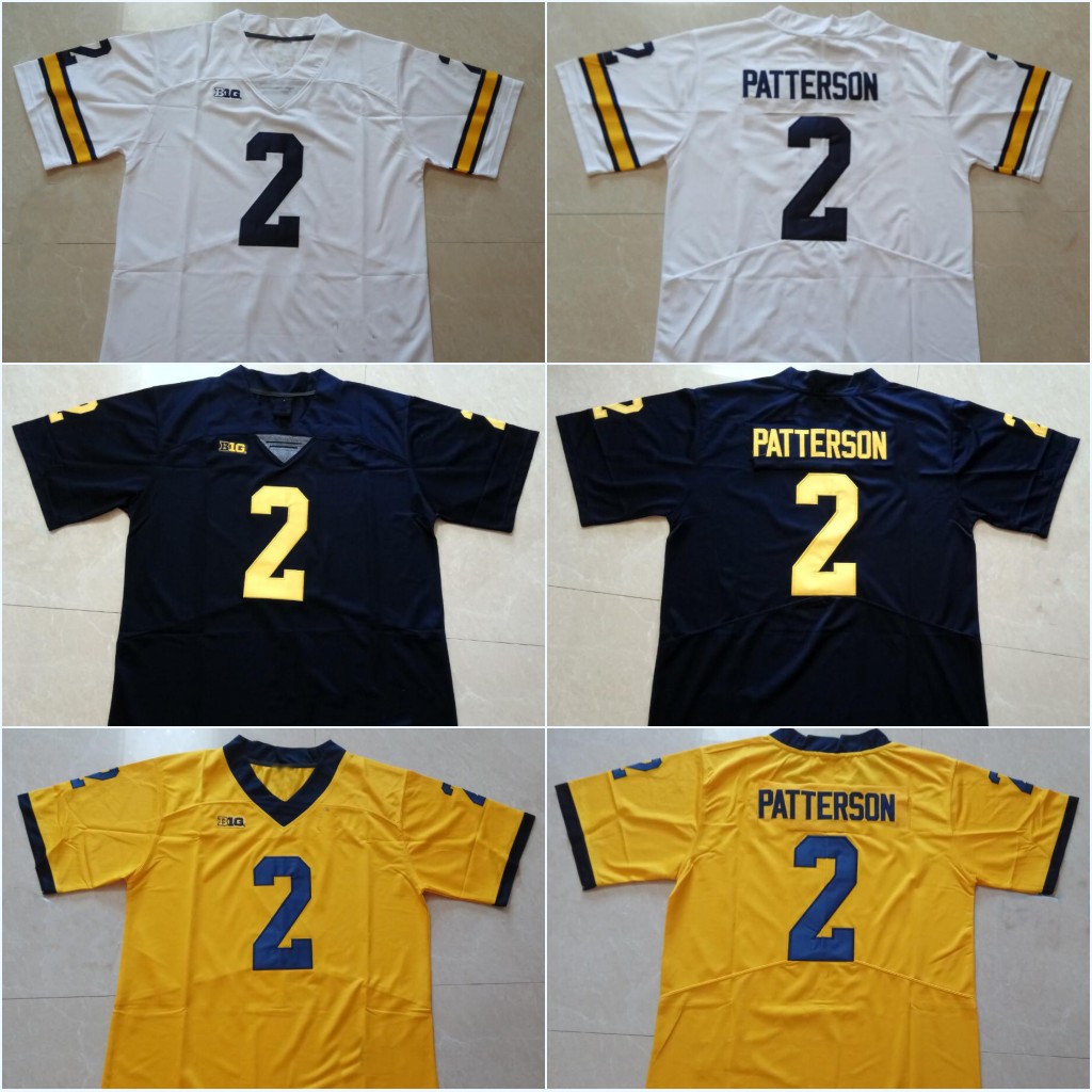 

Jumpman #10 Tom Brady #4 Jim Harbaugh 2 Shea Patterson #5 Jabrill Peppers #2 Charles Woodson #21 Desmond Howard Michigan Wolverines Jerseys, White