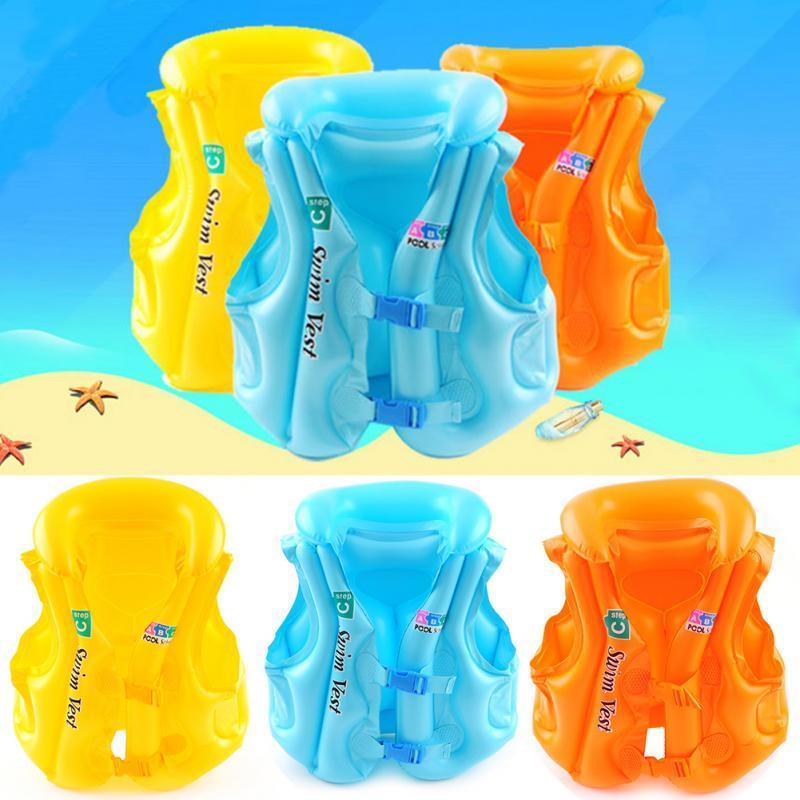 New Arrival Baby Kid Safety Float Inflatable Swim Vest Life Jacket ...