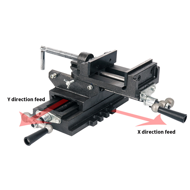 

Multifunctional oblique pliers bench drill high quality dual-purpose mobile vise clamp drilling and milling machine work