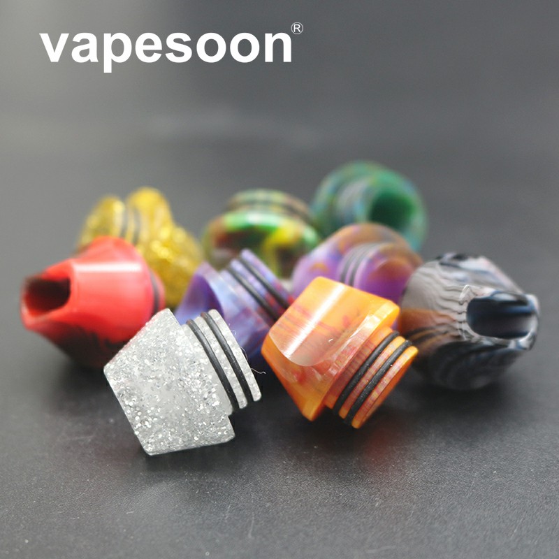 

VapeSoon Newest Design 810 Resin Drip Tip Suit For TFV8 TFV12 Prince Ijust 3 etc Fast Shipping