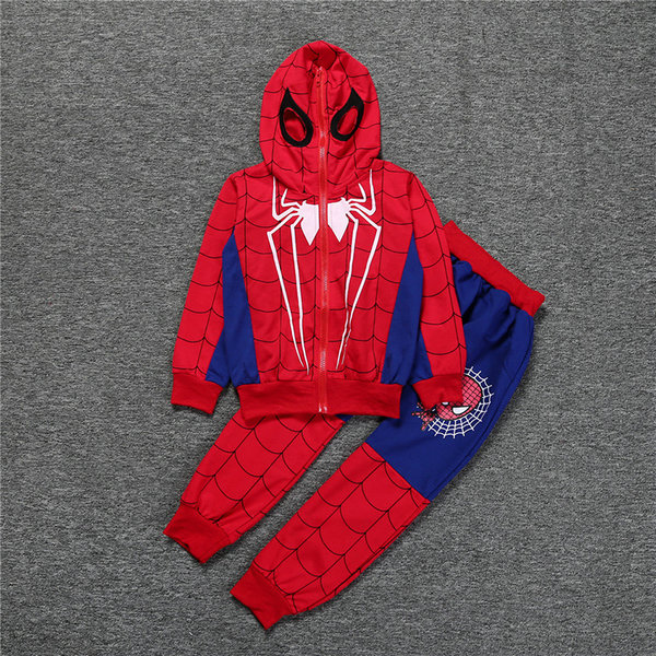 

Boys Costume for Kids Halloween Clothes Pants Black Blue Coat Zipper Toddler Boy Clothes Set