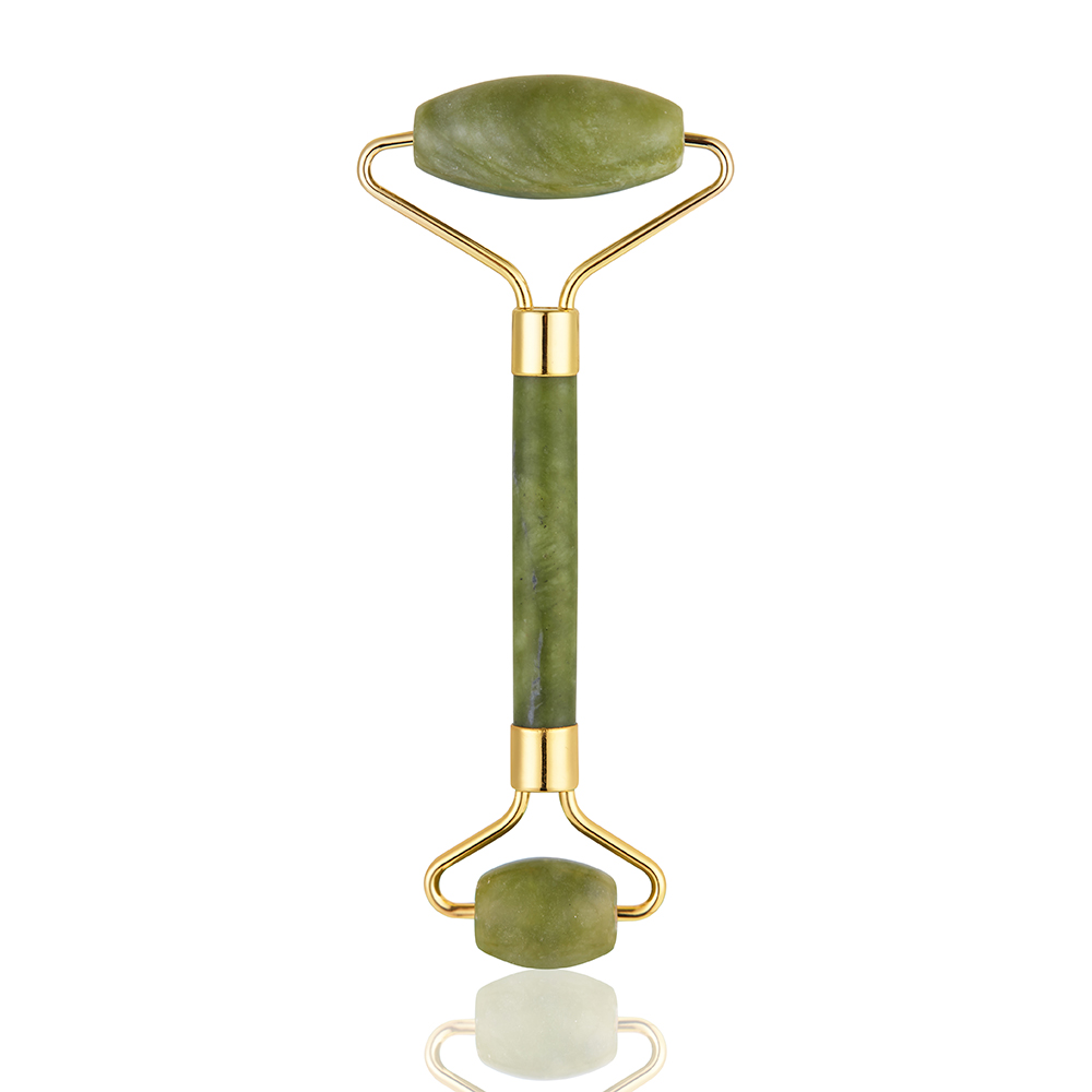 

Natural Jade Stone And Relax Dark Green For Face And Body Beauty Massage Ease Muscle Tension Improve Skin Elasticity