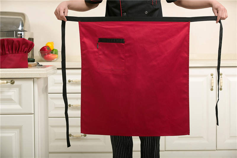 

Hotel supplies waiter restaurant apron kitchen chef half waist kitchen aprons