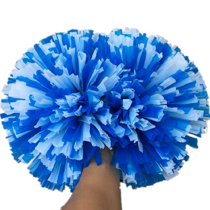 

2pcs 50Color Plus Size Cheerleader Pom Poms Aerobics Show Dance Hand Flower Cheerleader Pompoms Football Basketball Match Pompon