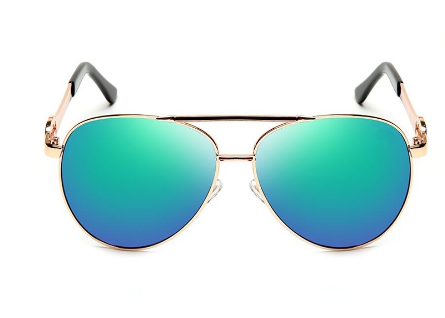 

High Pilot Sunglasses Designer Mens Womens Sun Glasses Eyewear Metal Glass Lenses 3179