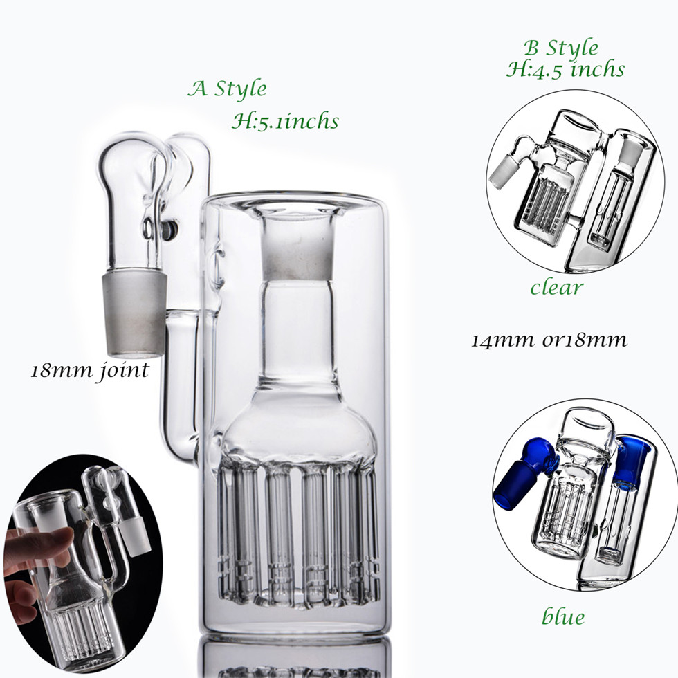 

IN STOCK Arm Tree Perc Hookahs 14mm Glasses Ash Catcher 18mm Glass AshCatcher Smoking Accessories