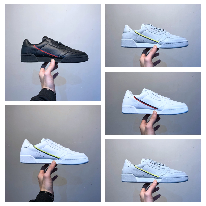 

Continental 80 kanye west calabasas powerphase men women running sheos Triple black white Shoes sneakers 36-45, Color4