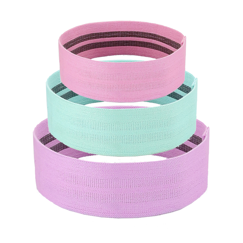 

Men Women Hip Fitness Resistance Bands Yoga Polyester Elastic Rubber Loops Squats Fitness Hip Circle 120-180 Lbs, Red