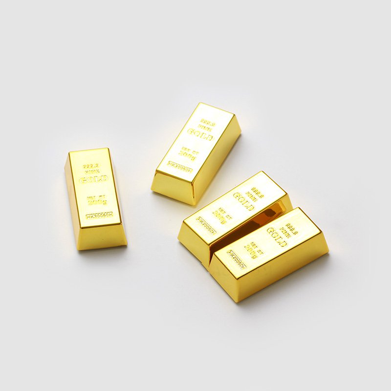 

Simulation gold bar bar refrigerator magnet creative 3D magnetic paste message paste home decorati