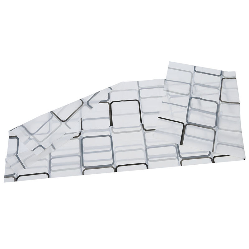 

New Modern Bathroom Shower Curtains Extra Long with Hooks 180 x 200 cm (Inner Senses