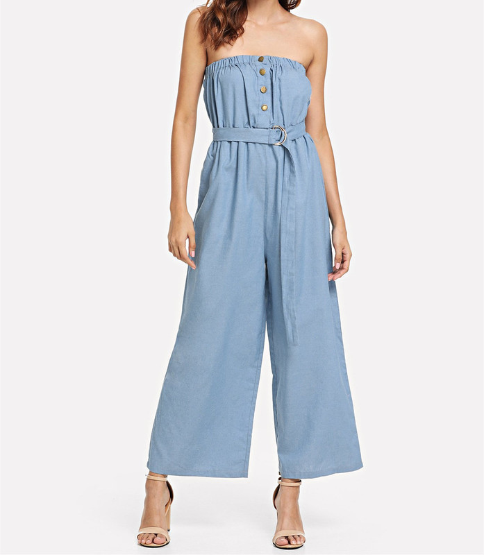 

Suit-dress Chest Waist Single Buckle, Picture color