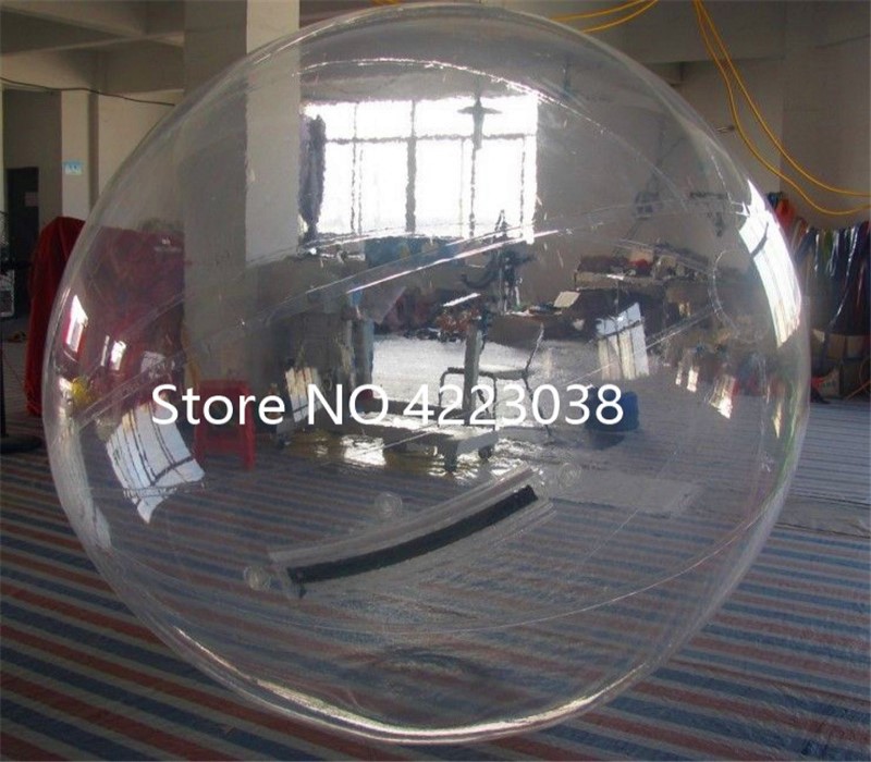 

0.8mm pvc dia 2m inflatable water walking ball water ball for kids and adults(german brand tizip zipper)