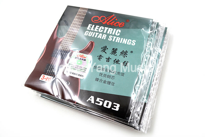 

10 Pack Alice A503-L/017 Electric Guitar Strings G-3rd Single Plated Steel String Free Shipping