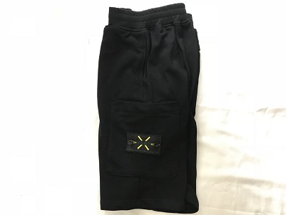 

shorts American top material mens beach retro sports pants cotton blue short tie embroidery summer street explosions five trousers FCM4, Dark blue