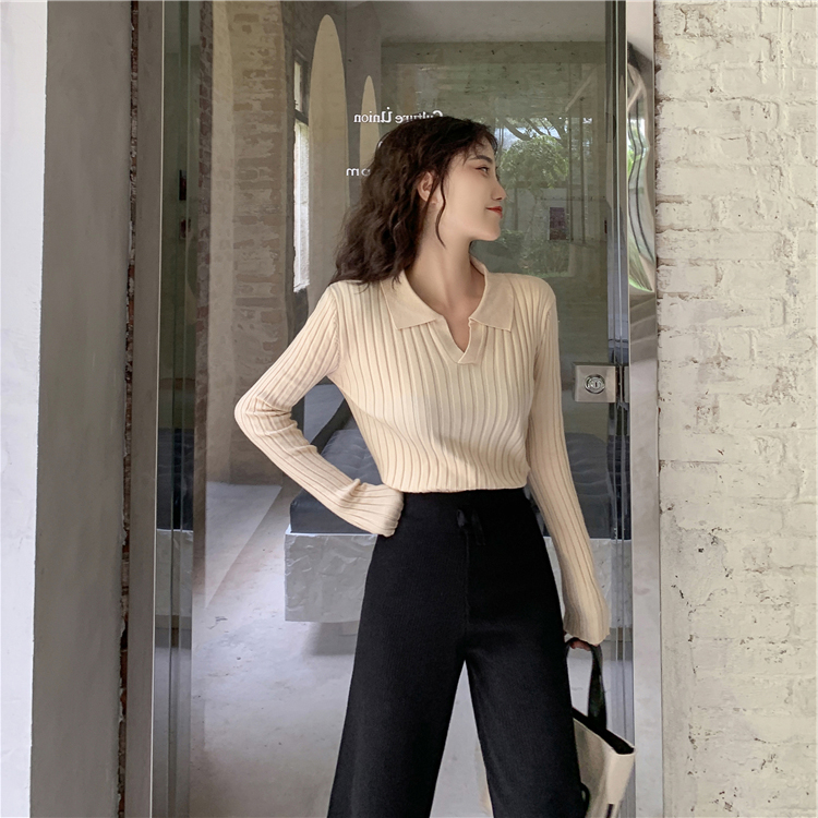 

H.SA 2020 Women Basic Sweater Autumn Winter Thick Warm Knitted Jumper Femme Christmas Sweaters Ribbed Knitted Pullover Tops, Lm19383-d khaki