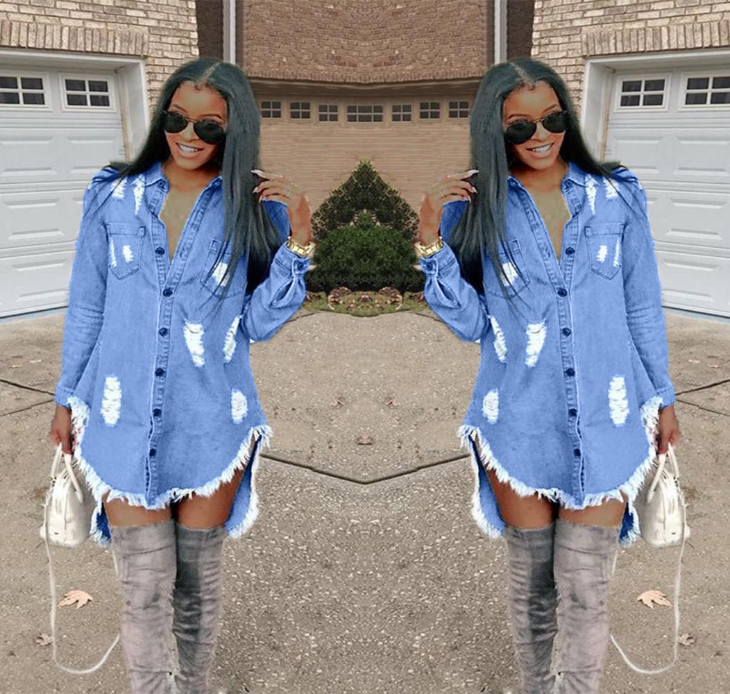 womens denim dress sale