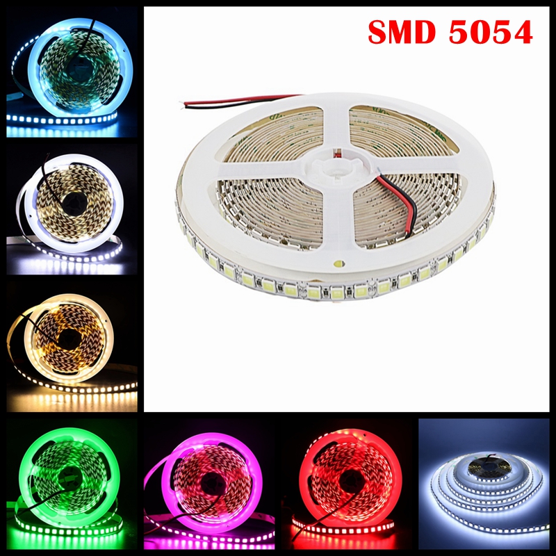 

Umlight1688 5054 LED Strip 5m 120LEDs/M NONE Waterproof Warm white 600 Led stripe Flexible LED Ribbon Tape More Bright 5050 5630