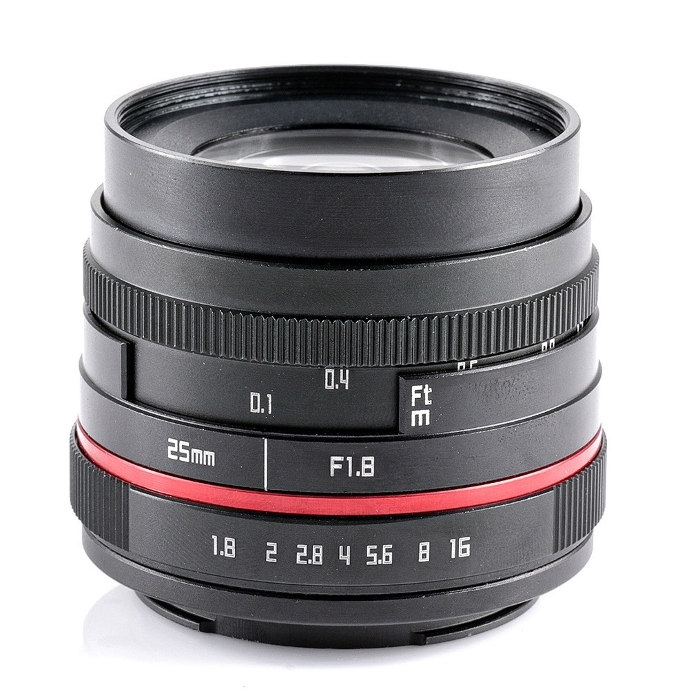 2020 25mm F1.8 Small Wide Angle Manual APSC Camera Lens For SONY E