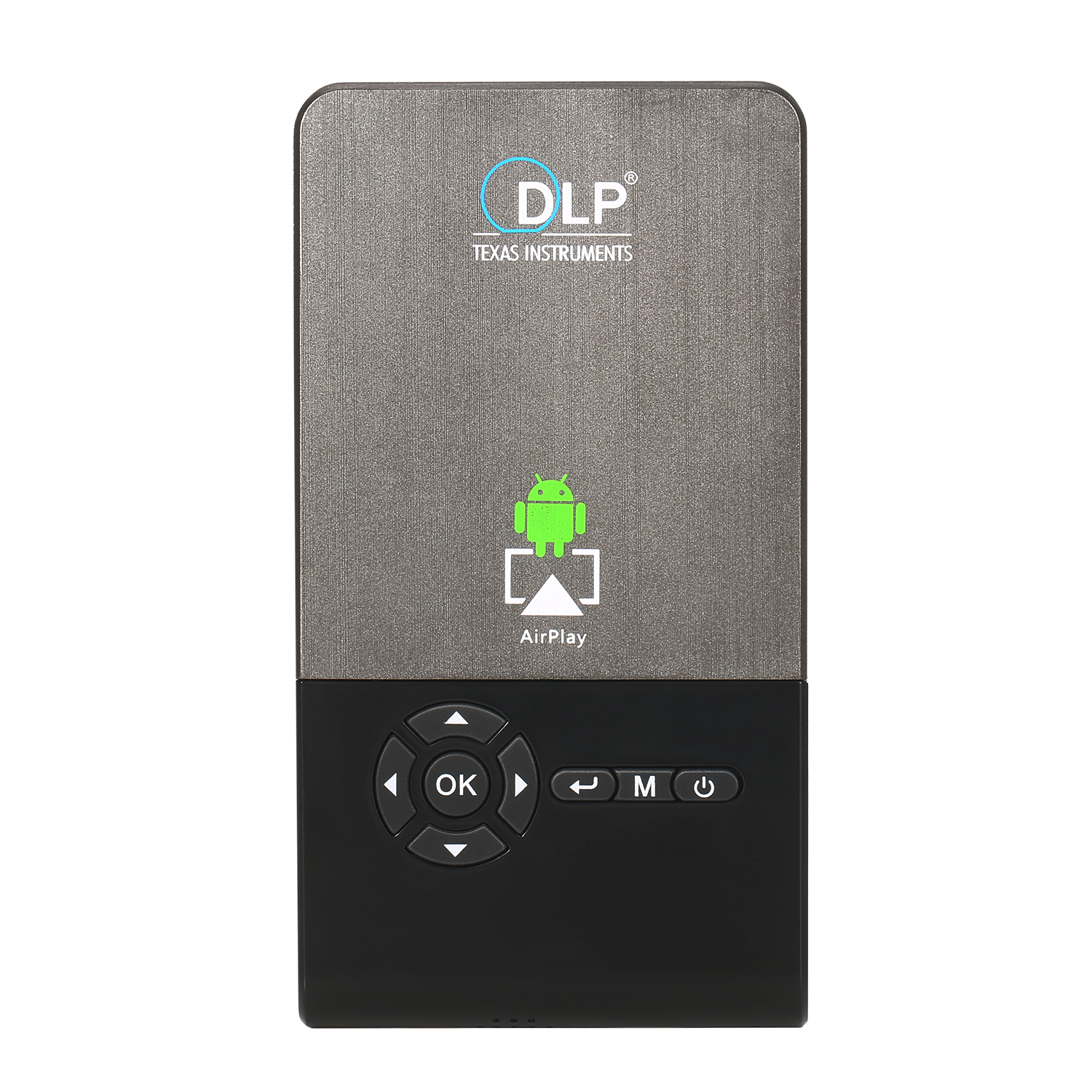 

Raypodo Android 7.1 DLP 1000 Lumens 1080P portable projector with 5000MA battery