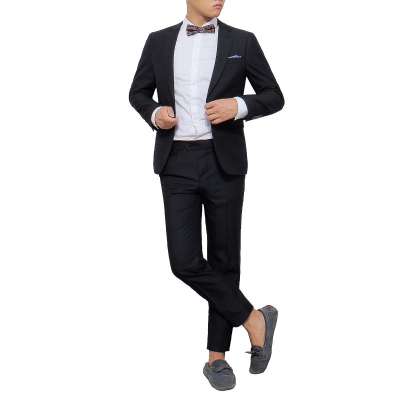 black coat pant matching shoes