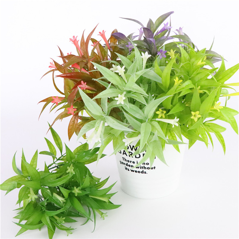 

Artificial Petunias Plant Simulation Plastic Plants Bouquet Home Balcony Garden Landscape Party Decoration Accessories, White