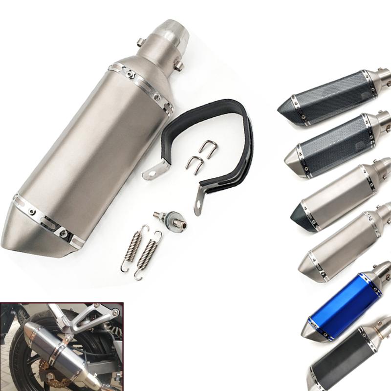 

51MM Universal Motorcycle modified exhaust pipe muffler Exhaust System For YamahaR600 XT250 TRICKER DT230 DT125