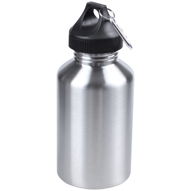 

2000ML Stainless Steel Drinking Water Bottle Cycling Camping Hiking Silver